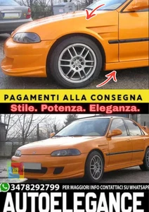 Vordere Kotflügel Aus Fiberglas Für Honda Civic Limousine 92–95 - Bild 1 von 4