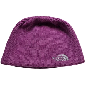 The North Face Beanie Unisex Adult Purple Knitted Acrylic Winter Outdoors Skiing - Picture 1 of 12