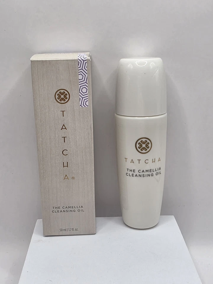 Aceite Limpiador Tatcha Camelia-Nutritivo y Sedoso Tamaño de Viaje Nuevo en Caja 1.7/50ml Foto 1 de 3