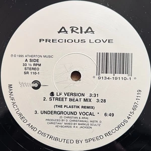 Aria - Precious Love (12") (Near Mint (NM or M-)) - 2958683947 - Bild 1 von 1