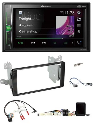 Pioneer 2DIN Lenkrad DAB USB Bluetooth Autoradio für Mitsubishi Outlander 19-24 - Bild 1 von 4