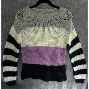 GAP Color Block Pullover Sweater Sze XS preppy casual teen collegiate knit retro - Picture 1 of 4