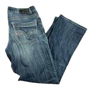 BKE Jake Boot Leg Denim Men Jeans size 34R x 31 - Picture 1 of 12