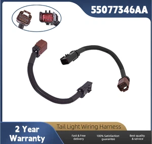 55077346AA For Dodge Ram 1500 2500 2pcs Tail Light Wiring Harness Left & Right - Picture 1 of 7