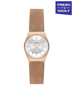 RRP€170 SKAGEN Grenen Lille Analogue Wristwatch Water-Resistant Day Display - Picture 1 of 3