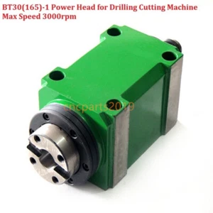 BT30 Power Head 3000rpm 1.5KW 2Hp Power Unit Machine Tool Spindle Head Drilling - Picture 1 of 7