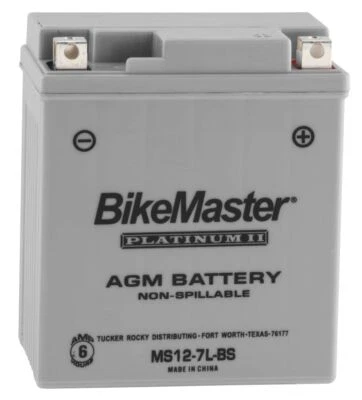 Batería BikeMaster AGM 12V Platinum para Bimota SB7 1995-1997 gris HTX7L-FA Foto 1 de 3
