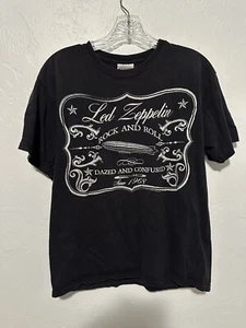 T-Shirt Led Zeppelin Dazed And Confused 2007 Y2K schwarz Größe M Medium - Bild 1 von 5