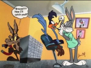 Warner Bros. Limited Editon Cel "Magnetisn” Dental - Orthodontist - Dentist - Picture 1 of 4