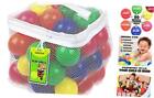  Ball Pit Balls for Kids, Plastic Refill 2.3 Inch Balls, 50 Pack, 6 50-Pack