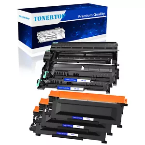 TN450 Toner Cartridge /DR420 Drum Unit Compatible For Brother HL-2220 MFC-7365DN - Picture 1 of 29