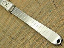 Vintage NOS Unused JB Champion Sliding Clasp Watch Band Stainless C-Ring Ladies