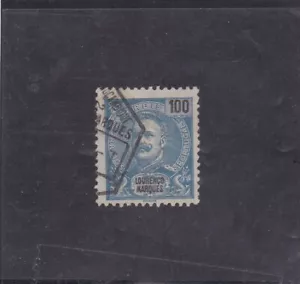 LOURENCO MARQUES D. CARLOS I 100 R. (1898-01) - Picture 1 of 1