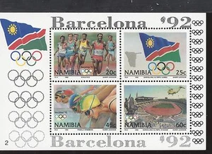 NAMIBIA - BF - 1992 - Giochi olimpici estivi a Barcellona - Picture 1 of 1