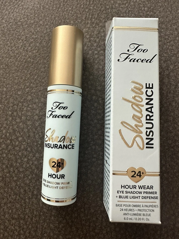 Too Faced Shadow Insurance 24-Hour Eyeshadow Primer, Full Size 0.2oz/6mL, NIB - Image 1 of 1