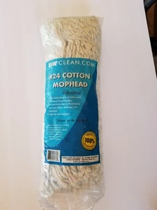 Sir Clean 05333 Industrial #24 Cotton Mop Head - Picture 1 of 2