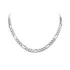 Jak Jaes Pre-Loved Silver Figaro Chain Necklace. Jewellery/Jewelry. 01-00-0002
