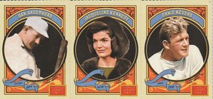Dan Brouthers/Jacqueline Kennedy/Ernie Nevers 2014 Panini Golden Age Box Bottom