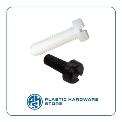 Viti in plastica Testa cilindrica DIN84 Taglio Fessura - PHS - Immagine 1 di 3