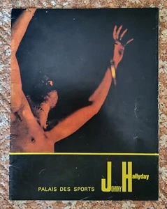 D Johnny Hallyday Palais D Sport Paris 69 Programme VERTICAL 28 pages TRES RARE - Photo 1/6