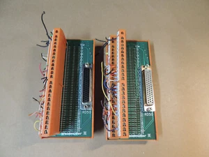 Lot 2x Weidmuller 911886 D Sub 50 Position Plug Terminal Block Interface Module - Picture 1 of 5