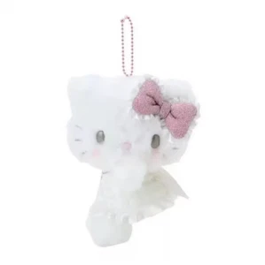 Sanrio Hello Kitty Rosa Nupcial Ángel Rosa Arco Peluche Llave Bolso Soporte Juguete Boda - Imagen 1 de 4