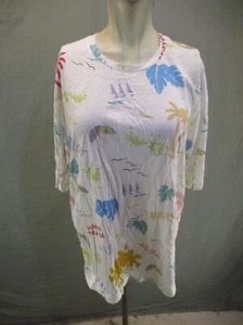 NWT ZARA MAN Size L Mens Multicolor Crew Neck Short Sleeve Summer T-Shirt 198 - Picture 1 of 9