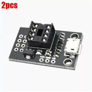 2Pcs Development Programmer Board For ATTINY13A/ATTINY25/ATTINY45/ATTINY85 qc - Picture 1 of 2