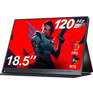 Occasion | Moniteur Gaming 120Hz 18,5" Moniteur Portable PC Écran 1920x1080 - Photo 1/8