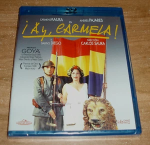 AY CARMELA BLU-RAY NUEVO PRECINTADO CINE ESPAÑOL DRAMA COMEDIA A-B-C - Bild 1 von 4