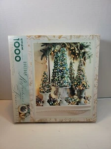  Springbok Jigsaw Puzzle HOLIDAY REFLECTIONS 1000 Pieces  - OPEN Used Christmas  - Picture 1 of 4