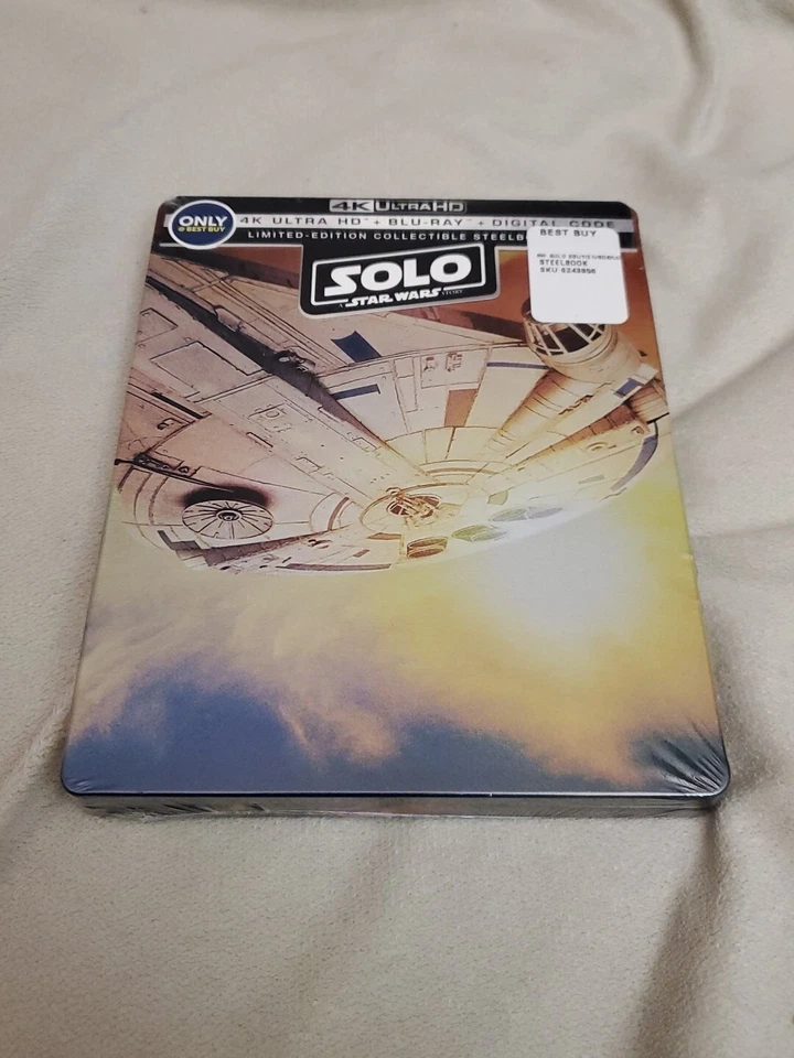 Solo a Star Wars Story Blu-ray 4k UHD 2d Steelbook Best Buy USA