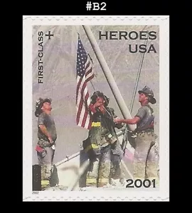 USA4 #B2 MNH Heroes of 2001 - Imagen 1 de 1