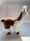 Paul E Sernau Llama Plush Soft Toy Stuffed Animal White Brown 13.5”x14”