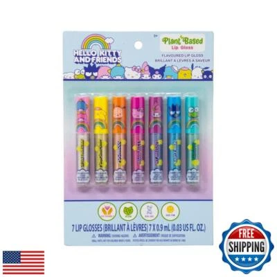 SANRIO Hello Kitty Lip Gloss Hello Kitty and Friends Lip Gloss, Plant Based M - Image 1 of 2