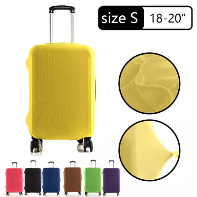 Funda protectora elástica antiarañazos para maleta de equipaje tamaño pequeño Foto 1 de 4