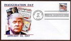 TRUMP INAUGURATION First Day Cover Washington D.C 1/20/17 Inaugural Postmark FDC
