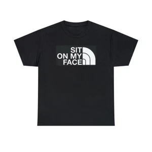 Camiseta de algodón pesado Sit on my face unisex - Imagen 1 de 25