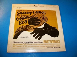 Vintage Vinyl 1964 Golden Boy Sammy Davis With Theater Photo Book LeRoy Neiman - Imagen 1 de 12