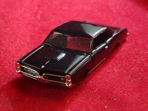 MoDEL MoToRING 67 Black Pontiac GTO T-jet HO Scale Slot Car Body Aurora RRR  - Picture 1 of 13