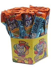 Jovy Fruit Roll Snacks -Apricot (48 Packets per Order) - Perfect for Snacks - Picture 1 of 2