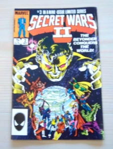 Secret Wars II #3 1ª aparición. Cómics de Marvel de Beyonder en forma humana - sin leer 1986 - Imagen 1 de 3
