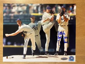 Randy Johnson Firmato a Mike 8x10 Foto Diamondbacks MLB Baseball Auto TRISTAR - Foto 1 di 2