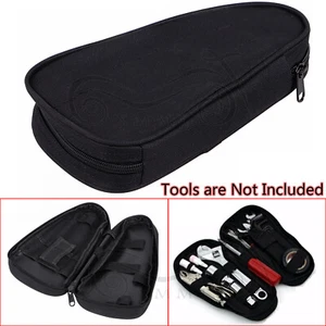 Nylon Oval Tool Bag Side Tool Box Saddlebag for Harley Softail Fatboy FLSTF FXST - Foto 1 di 12