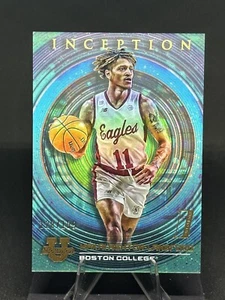 MAKAI ASHTON-LANGFORD 2022-23 Bowman U Inception AQUA FOIL/199 #12 BC Eagles - Imagen 1 de 2