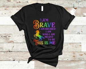 Camisa LGBT I Am Bruised I'm Who I'm Meant To Be This Is Me - Imagen 1 de 1