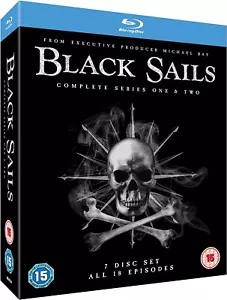 Black Sails - series 1 & 2 Blu-ray NEW & SEALED - Picture 1 of 1