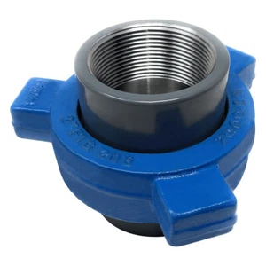 Unión de martillos para campos petrolíferos de acero forjado Gloxco, figura 206, roscas NPT de 2", 2000 psi - Imagen 1 de 1