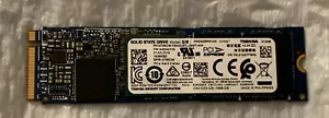 GENUINE DELL TOSHIBA XG5 512GB NVMe SSD PCIe 3.0 x4 M.2 2280 KXG50ZNV512G 070KCW - Picture 1 of 2