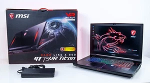 MSI Titan GT73VR 17.3" Gaming Laptop - Intel i7 , GTX 1070 , 2TB , 32GB , 144hz - Picture 1 of 13